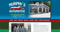 Desktop Screenshot of murphysautomotivema.com